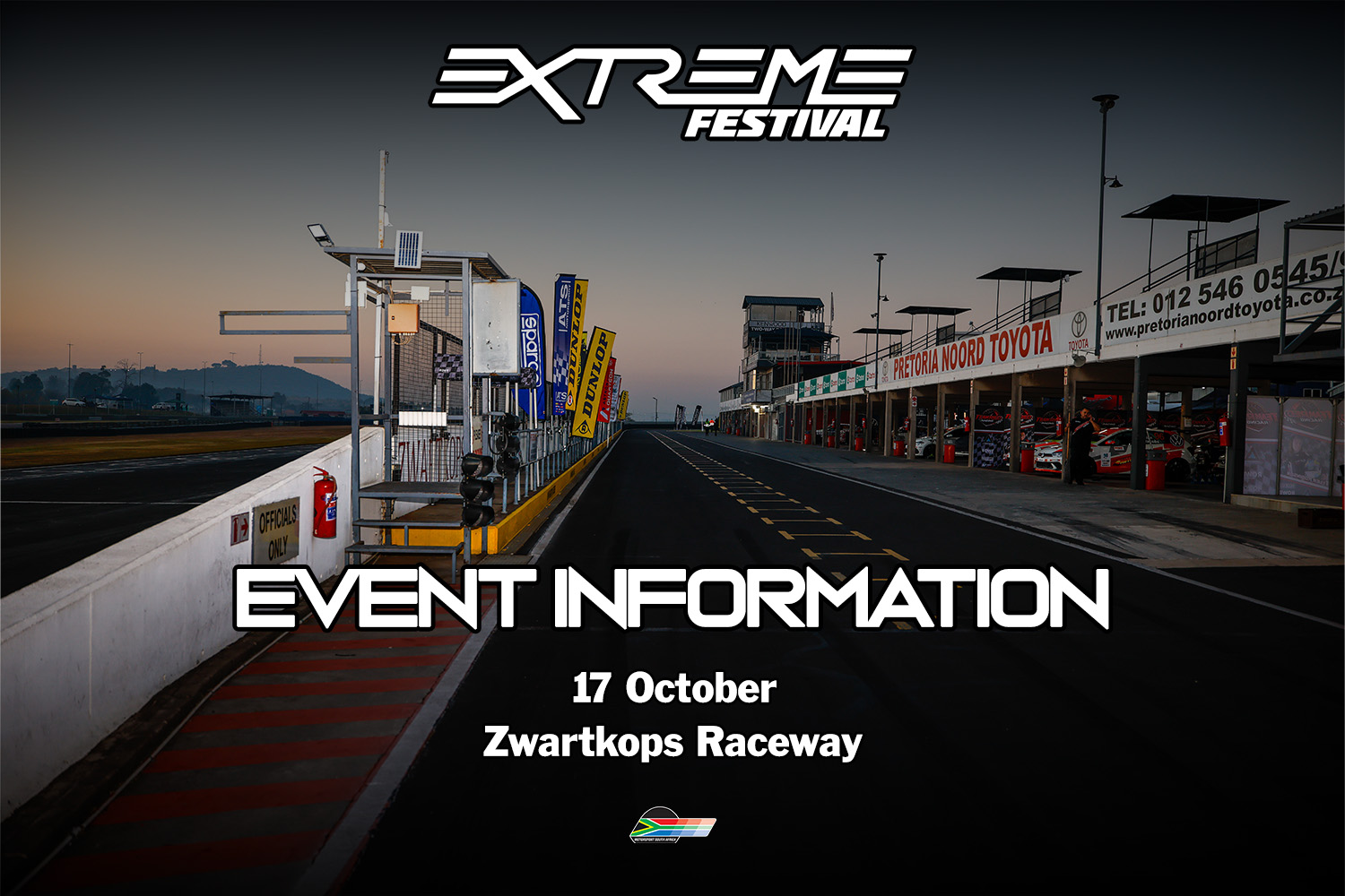 Event Information: Pretoria National Extreme Festival - Extreme Festival